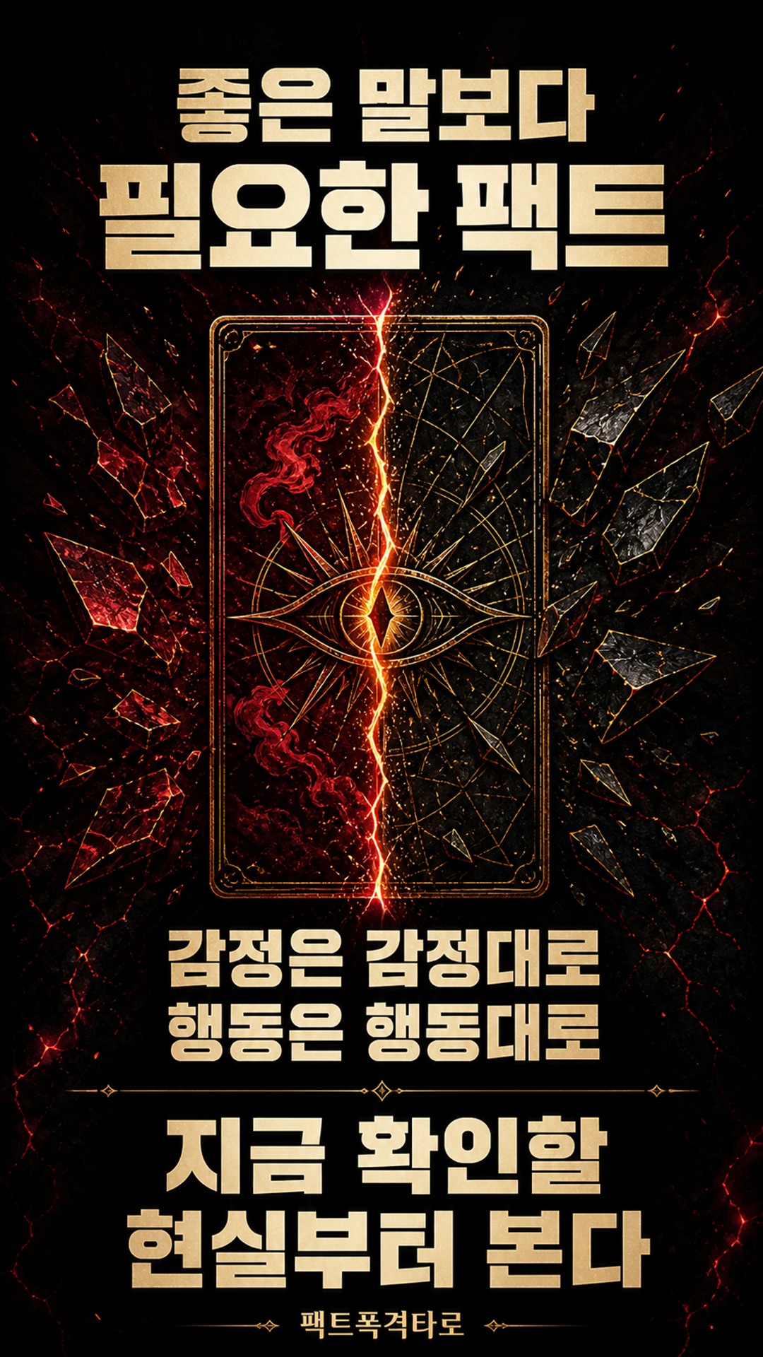 팩트폭격타로 [팩폭] 차단해놓고 숨기는 그 사람, 당신한테 하는 진짜 말
