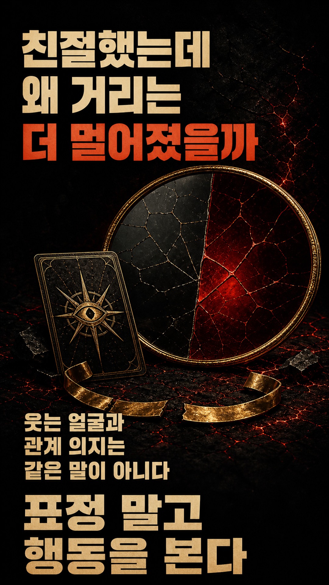팩트폭격타로 [팩폭] 웃으며 밀어낸 그 사람, 당신한테 숨긴 찐 본심