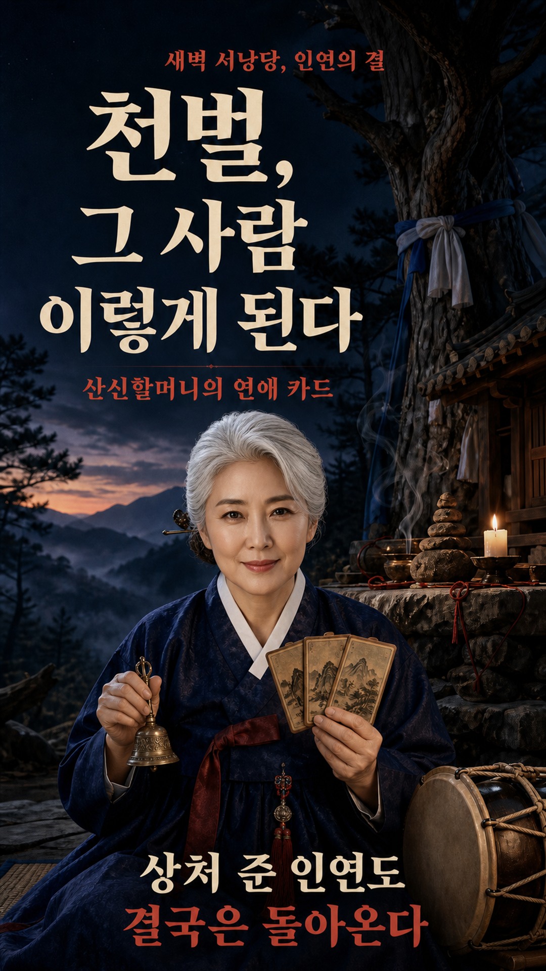 산신할머니 ❤️ 천벌, 그 사람 이렇게 된다