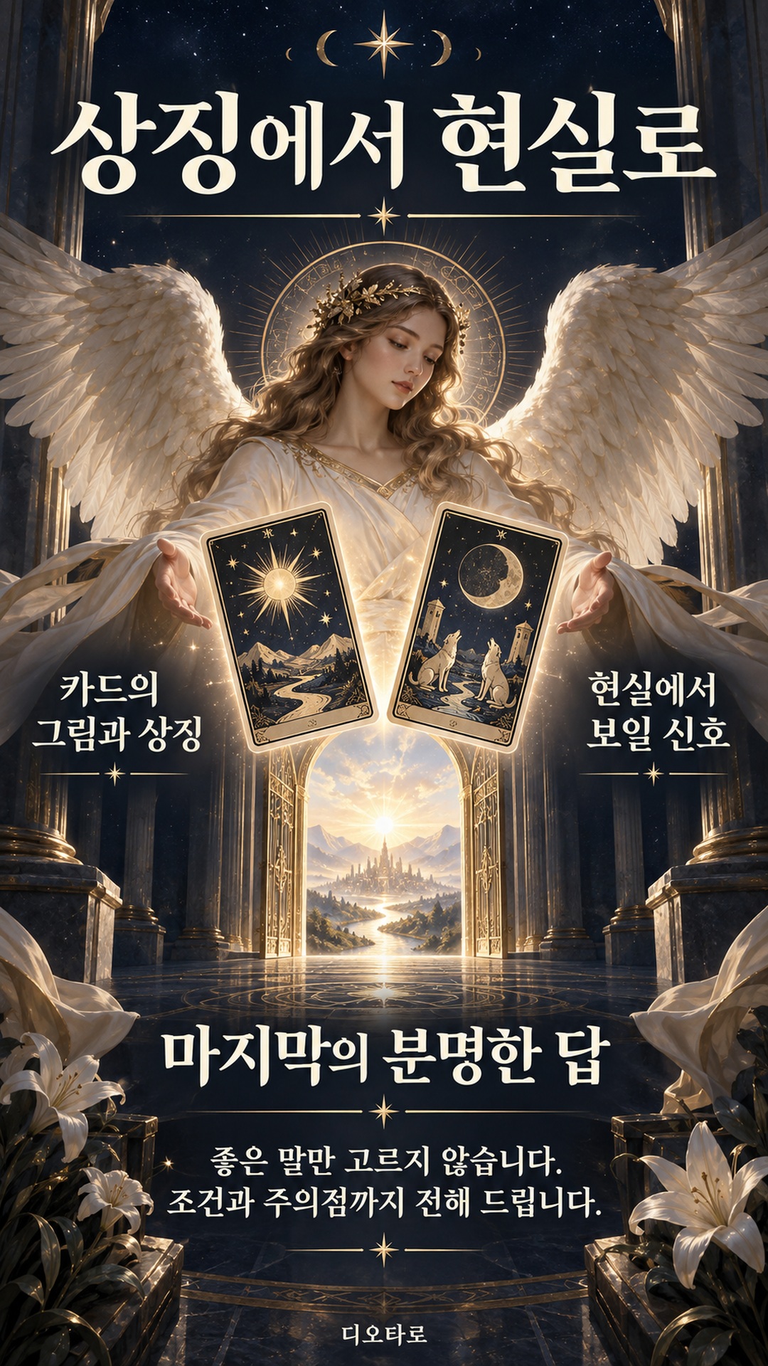 운명을읽는천사들 올해가 끝나기 전, 내 운명을 바꿀 결정적 기회는? 👼🔑#디오타로