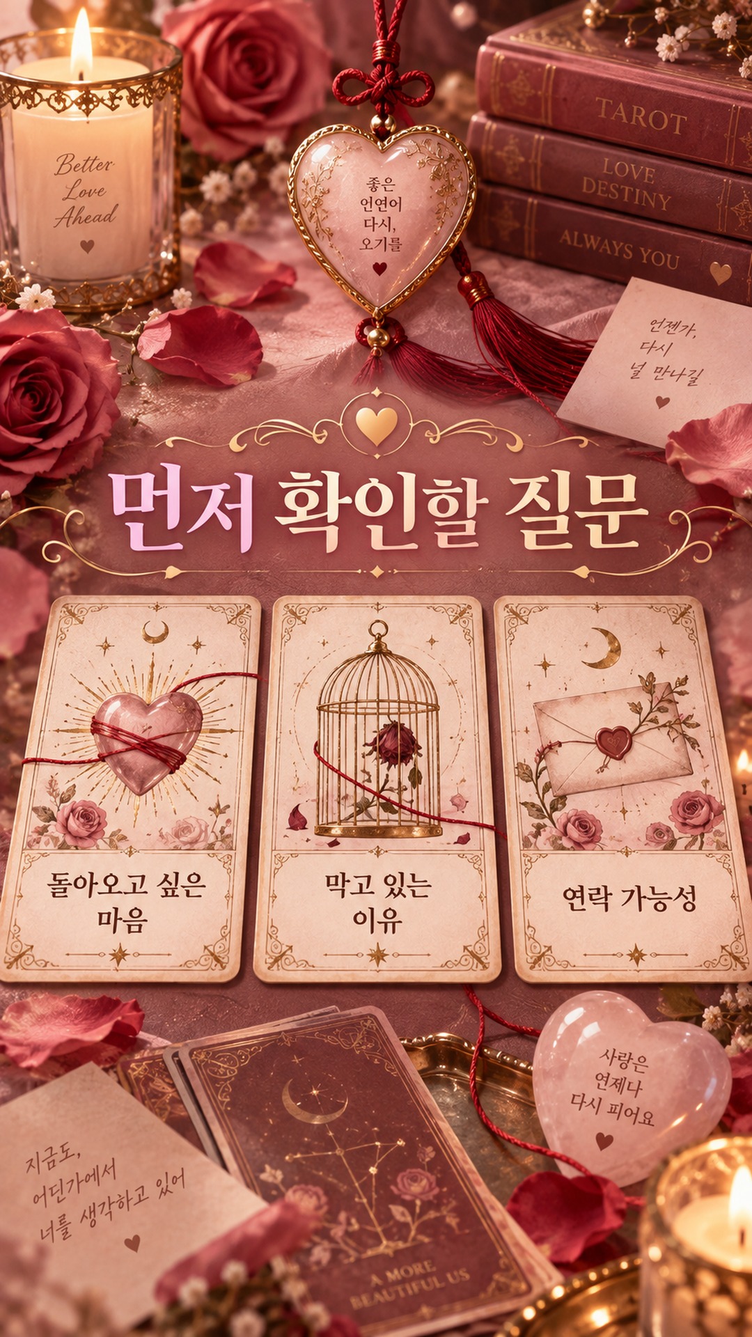 연애부적 그 사람, 다시 내게 돌아올까? 🩷🧧 #재회운