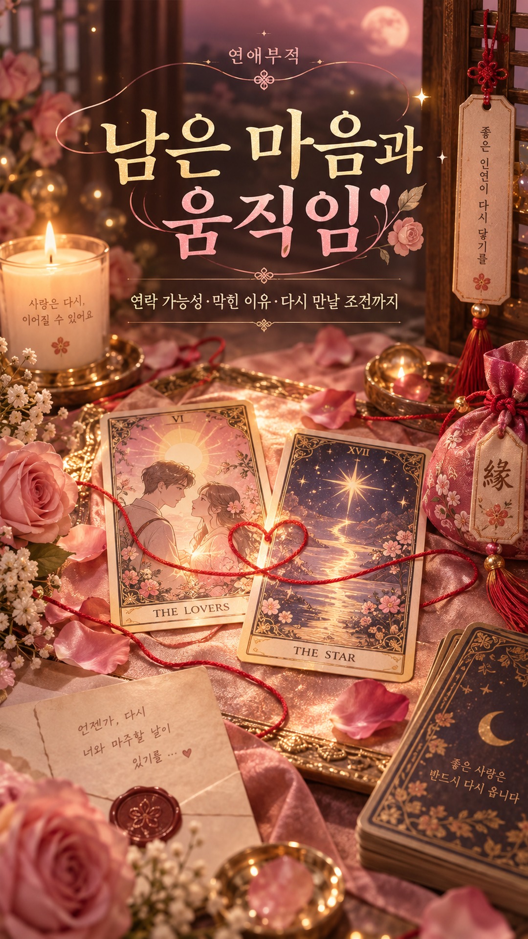 연애부적 그 사람, 다시 내게 돌아올까? 🩷🧧 #재회운