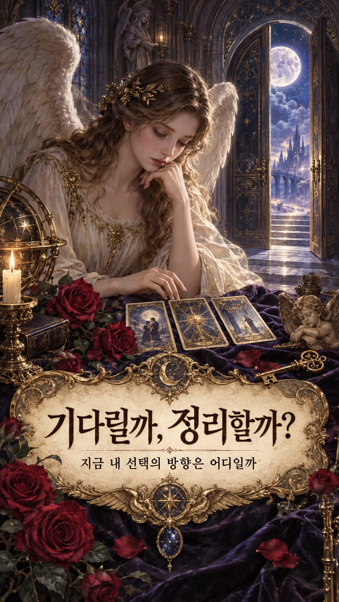 운명을읽는천사들 그 사람과 다시 이어질 수 있을까요? 👼🗝️#디오타로