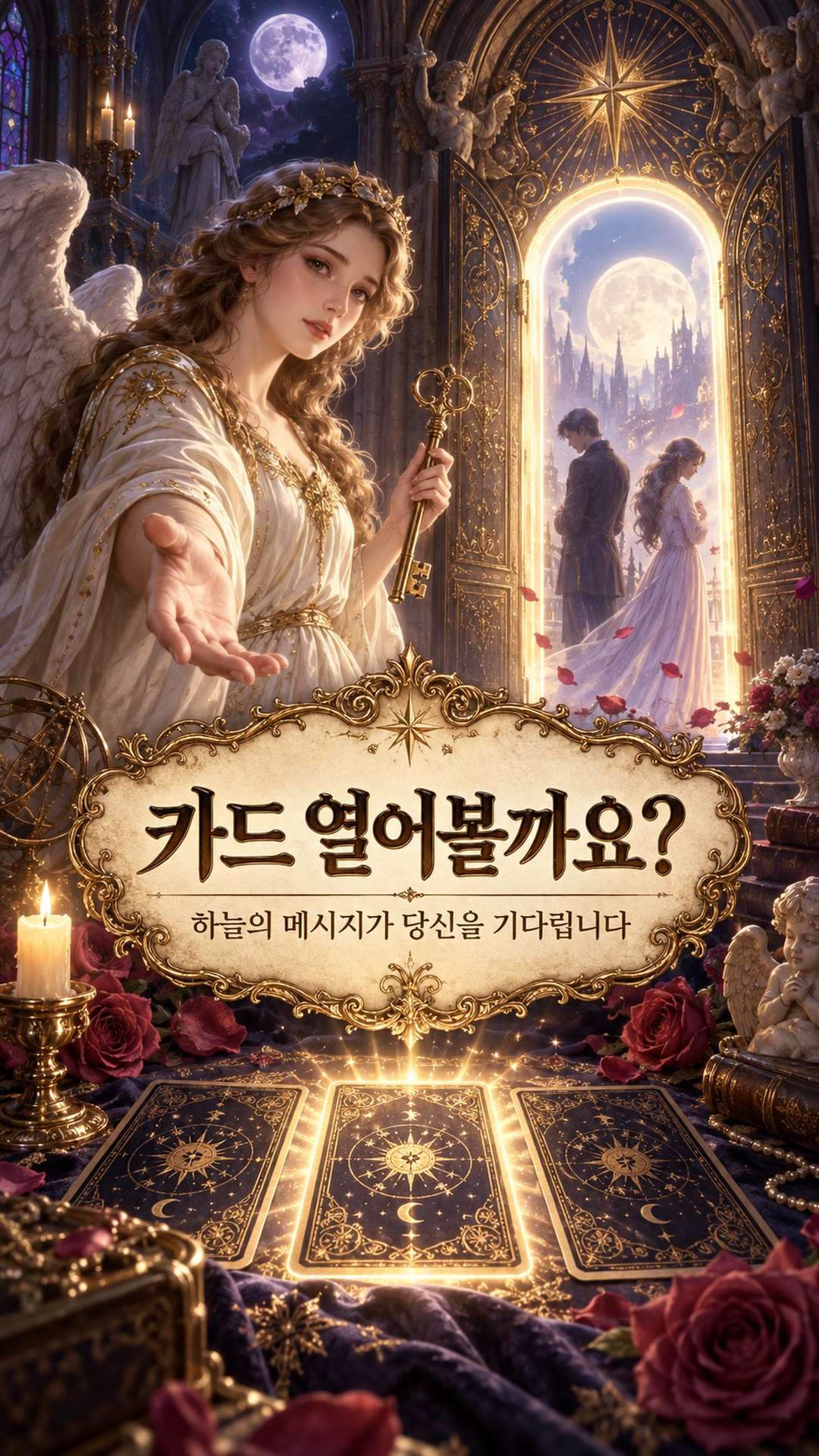 운명을읽는천사들 그 사람과 다시 이어질 수 있을까요? 👼🗝️#디오타로