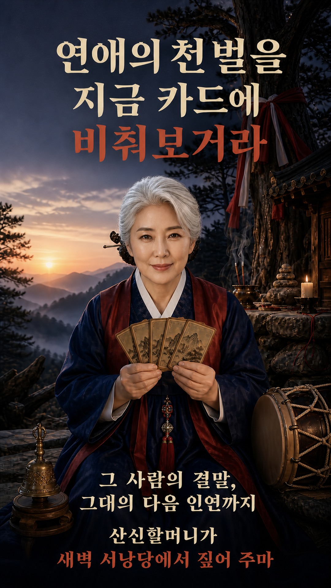 산신할머니 ❤️ 천벌, 그 사람 이렇게 된다