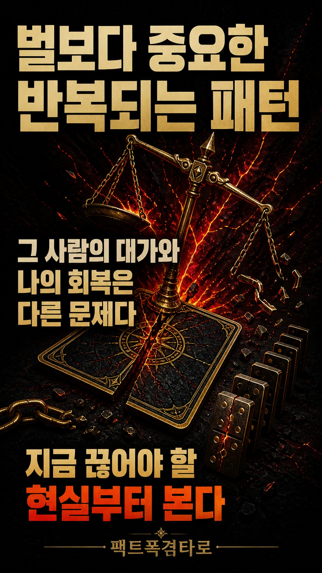 팩트폭격타로 [팩폭] 나 찢어놓고 편해하는 그 사람, 결국 맞을 벌