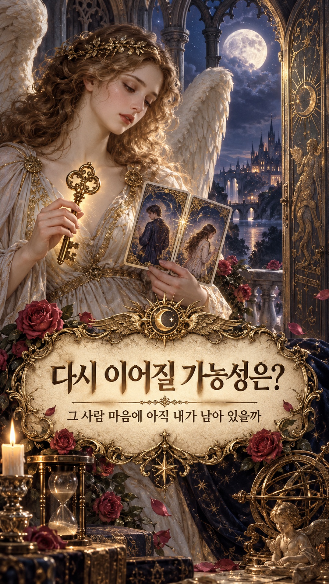 운명을읽는천사들 그 사람과 다시 이어질 수 있을까요? 👼🗝️#디오타로