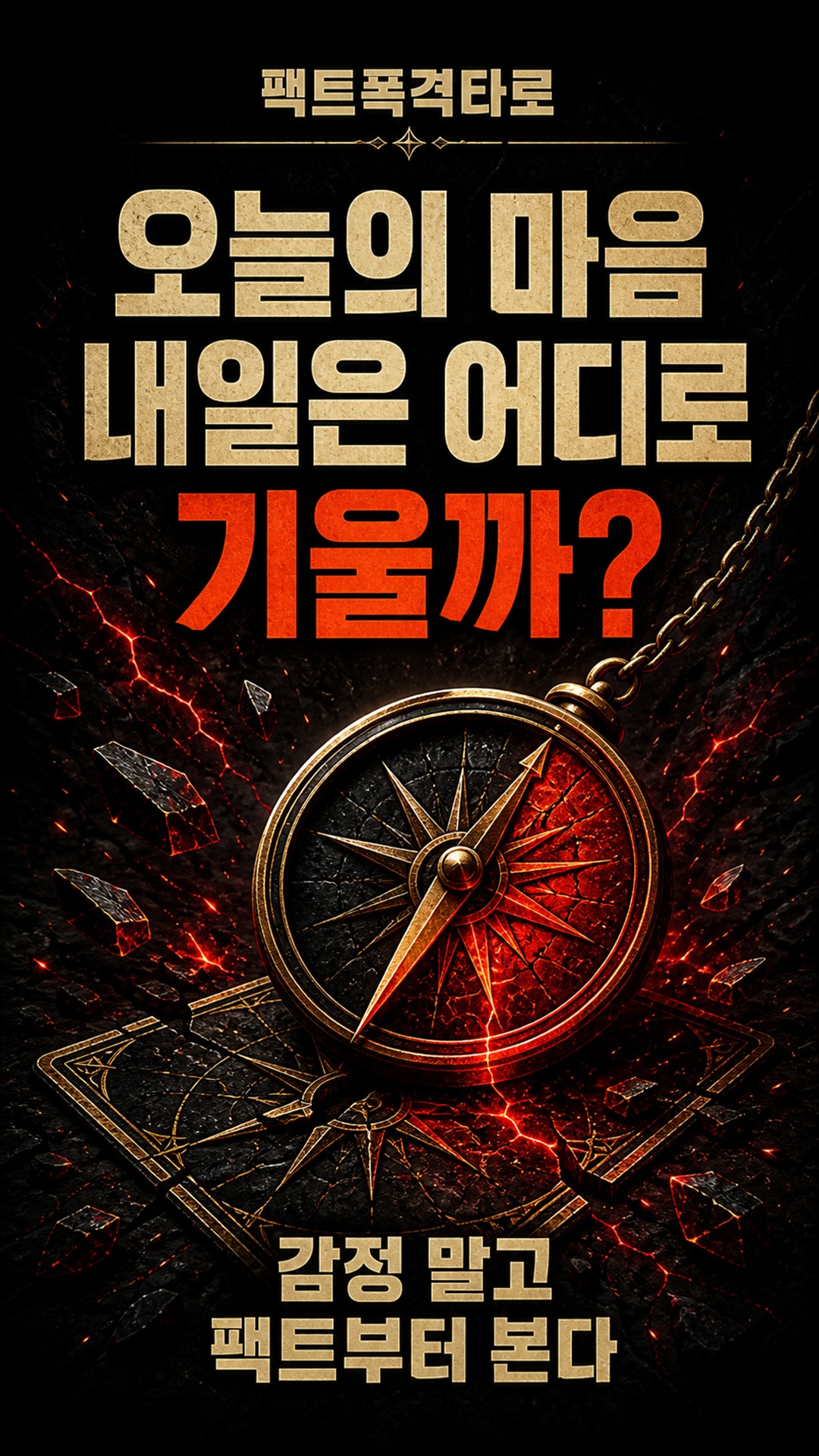 팩트폭격타로 [팩폭] 지금!! 그 사람 속마음, 당신 쪽으로 기울었나