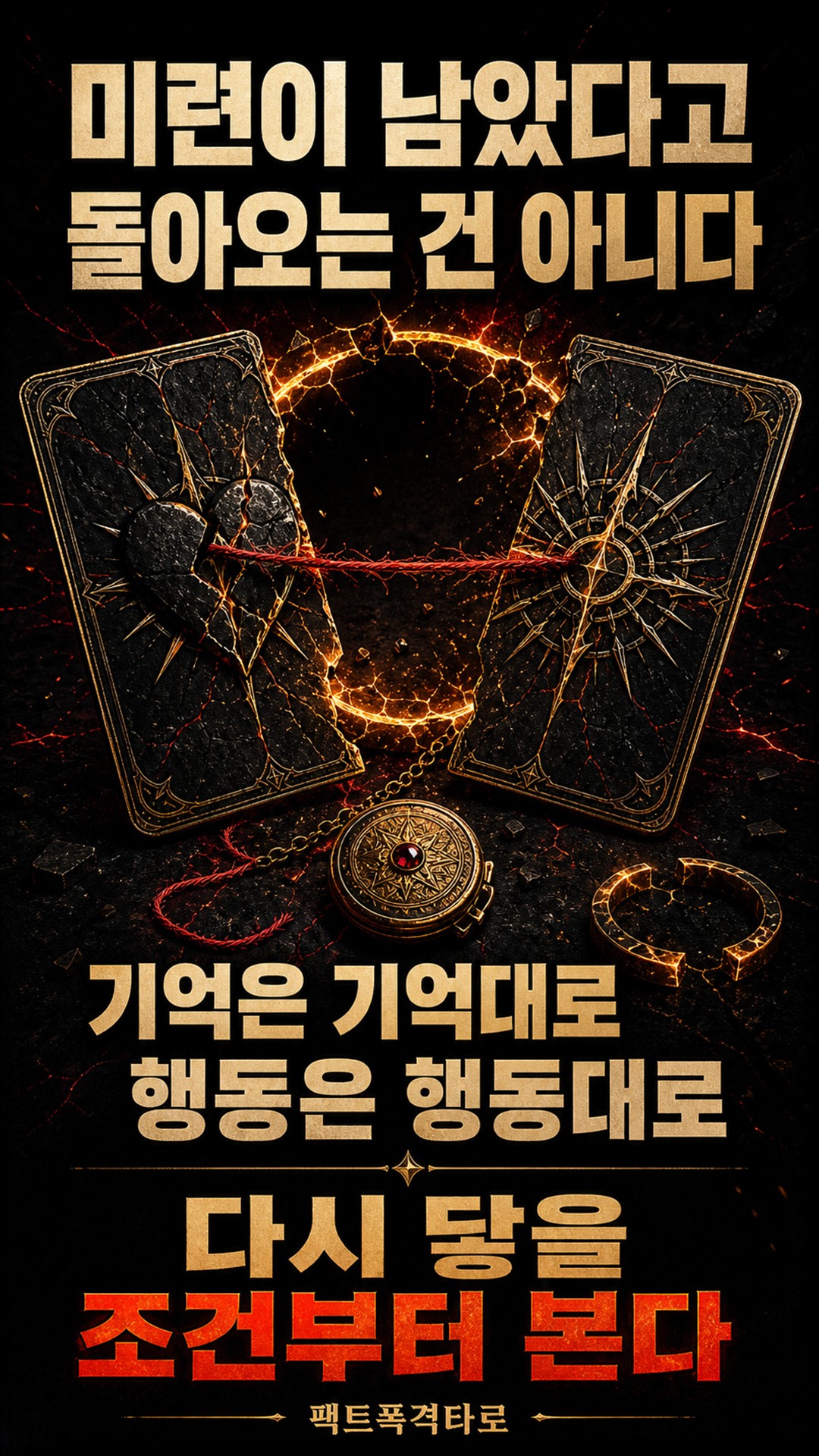 팩트폭격타로 [팩폭] 재회 원하는 전 애인, 당신한테 숨긴 찐 본심과 비밀