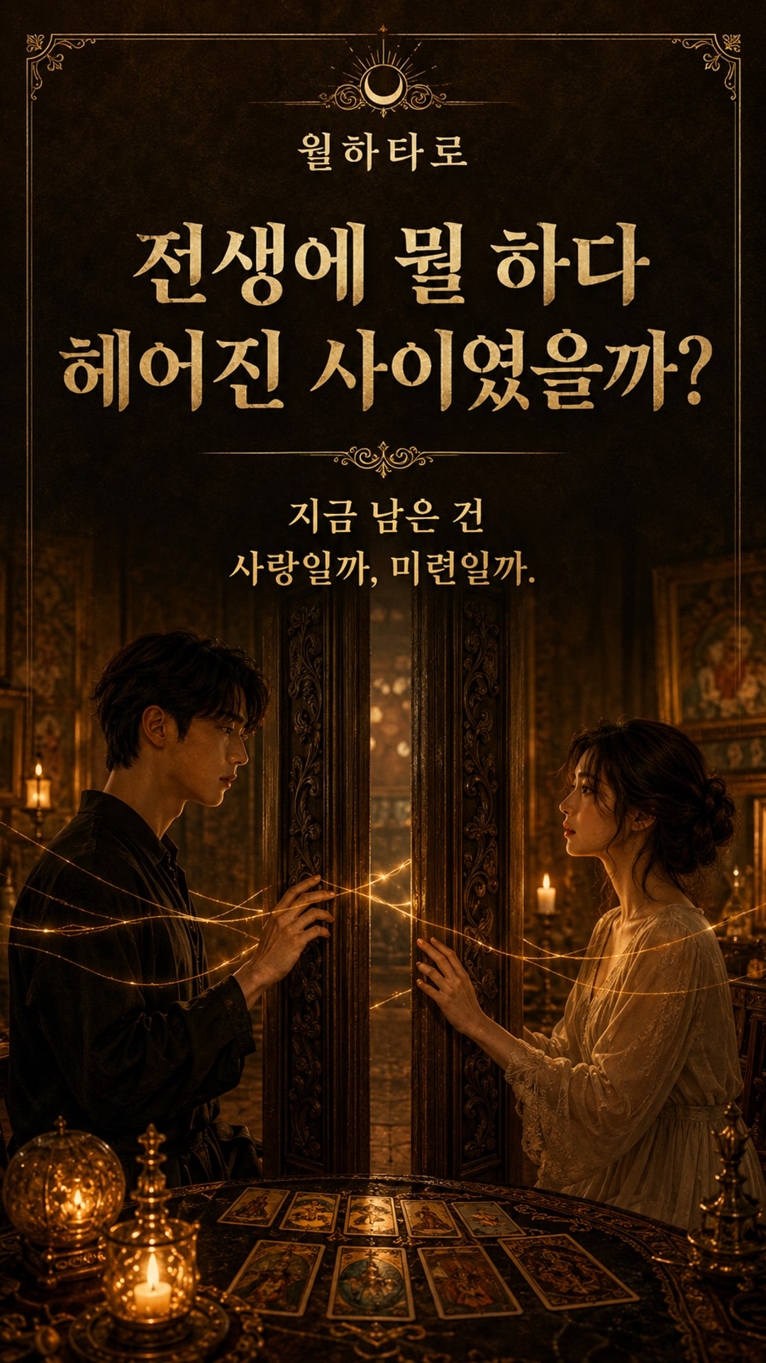 월하타로 전생에 뭘 하다 헤어진 사이였을까? ☀️