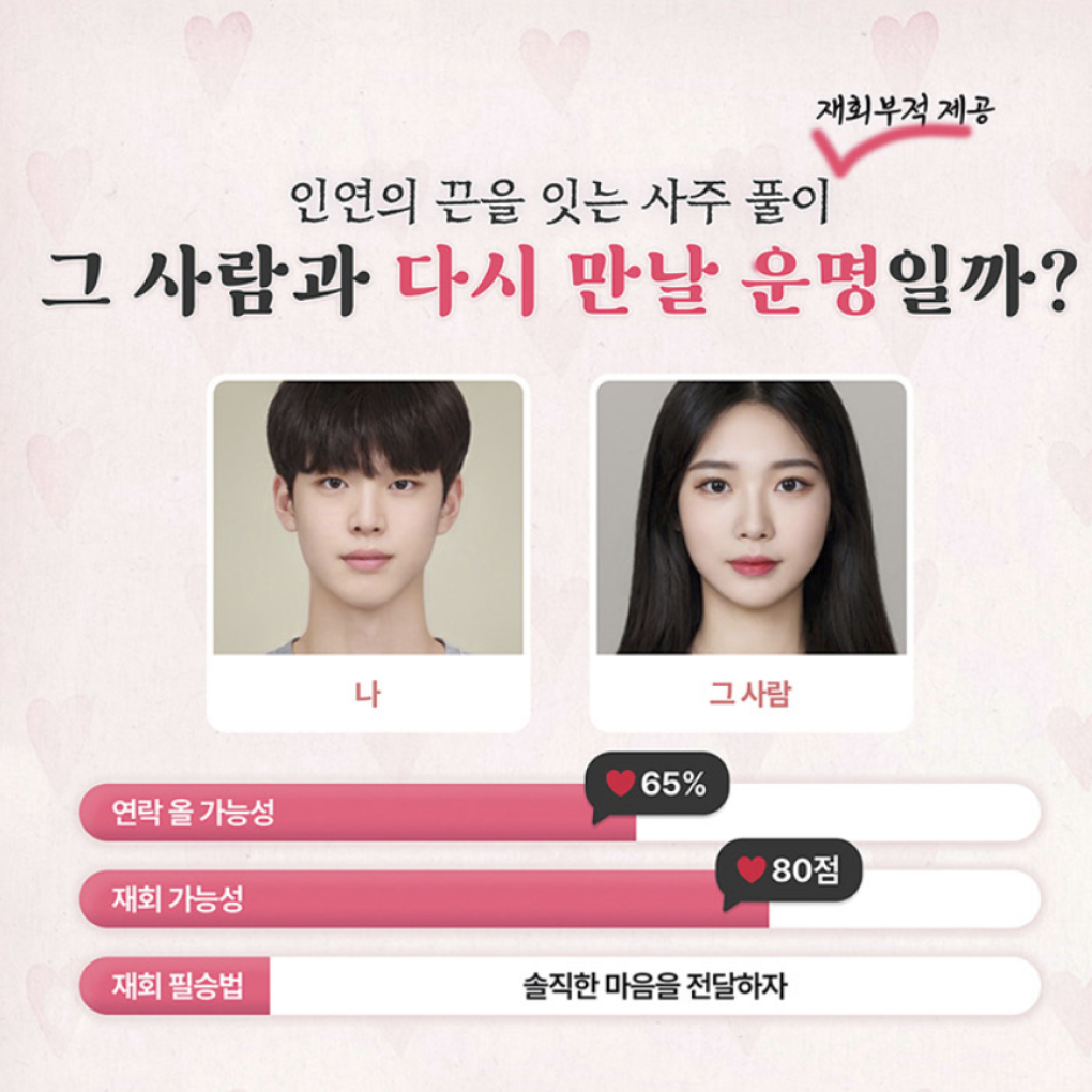 판밍밍 재회 사주: 그 사람과 다시 만날 운명일까?