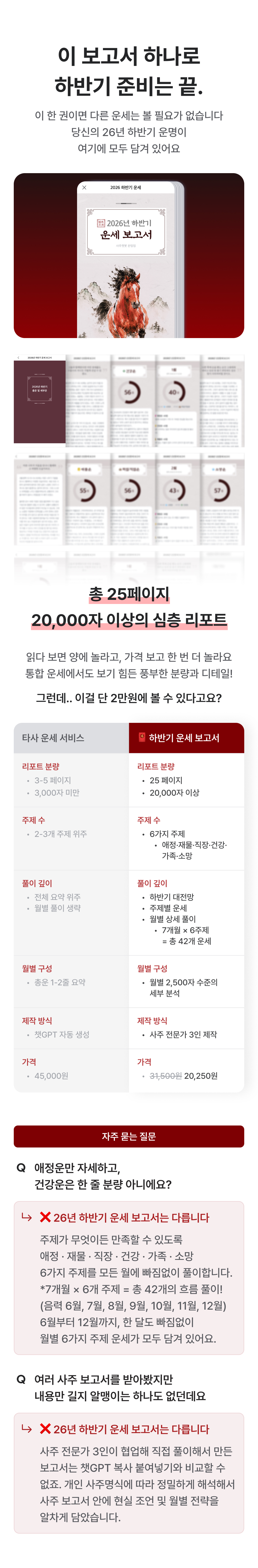 판밍밍 2026년 하반기 운세 보고서