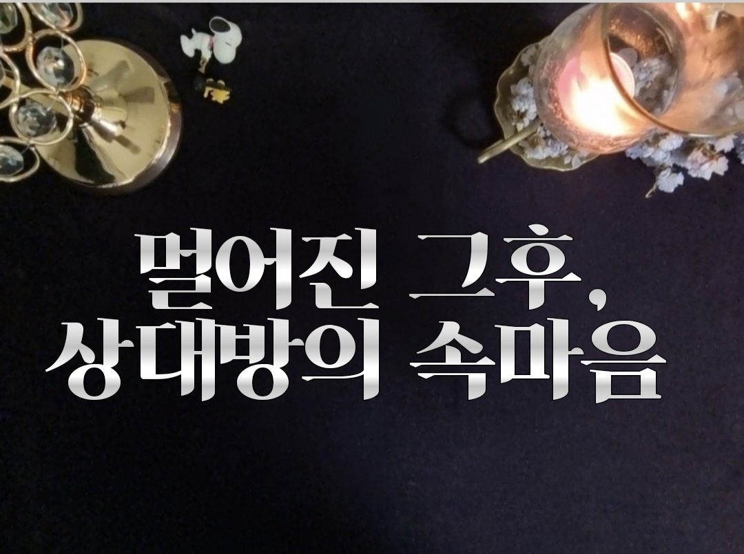 타로라포 🙏멀어진 그후, 상대방의 속마음(3000자~) 🤔❤️
