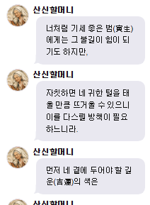 산신할머니 🐯2026년 병오년(丙午年) 인 (寅, 호랑이)띠🐯  한해운세