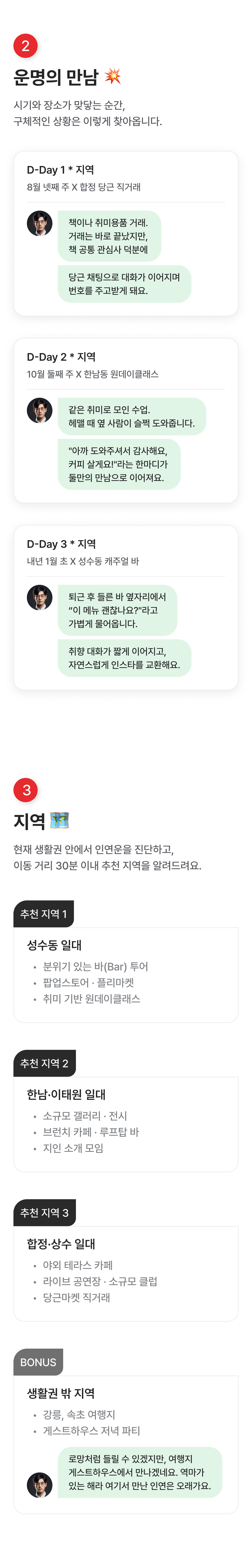 하진 도령 솔로 탈출: 지역, 상대, 장소, 시기