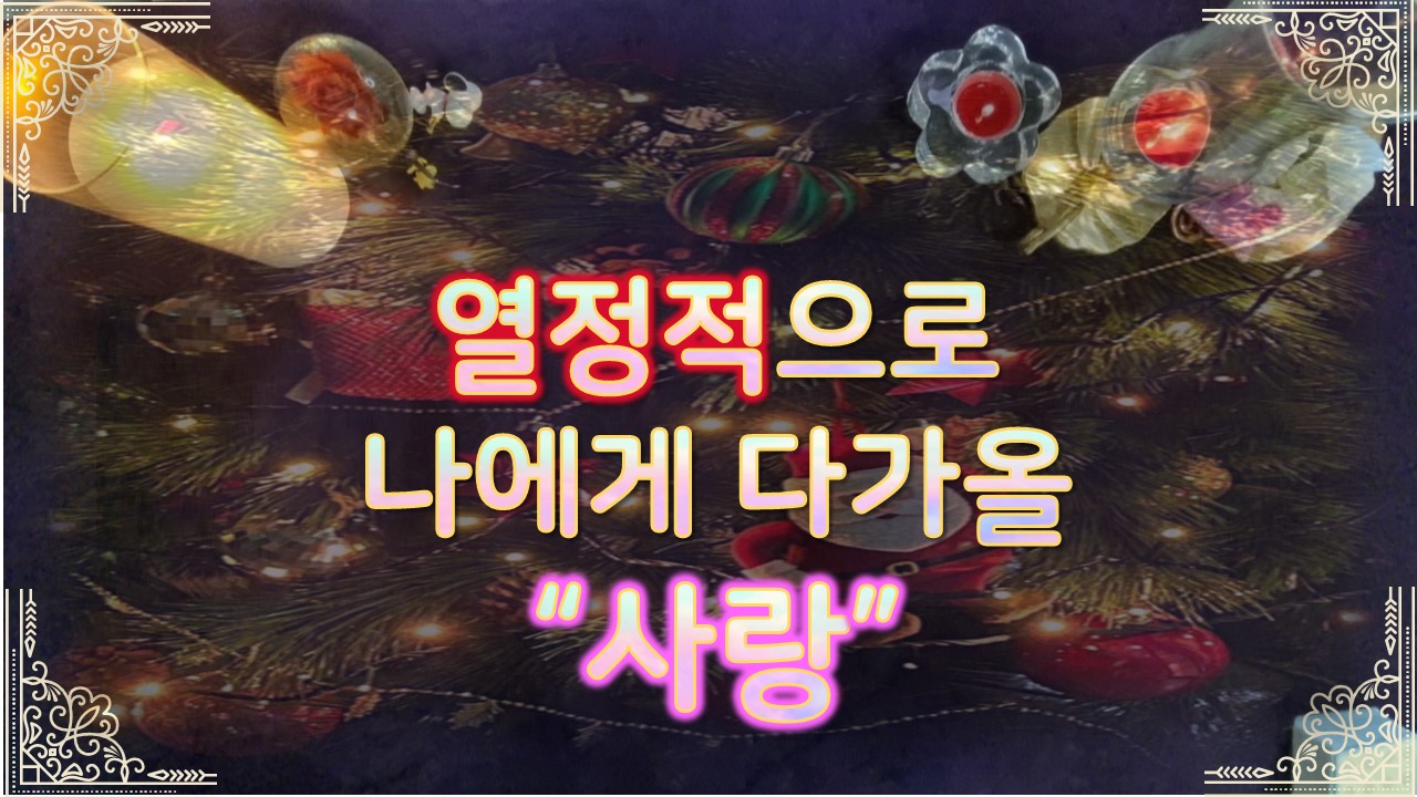 타로라포 🎄열정적으로 나에게 다가올 사랑🌸❤️‍🔥 #타로라포