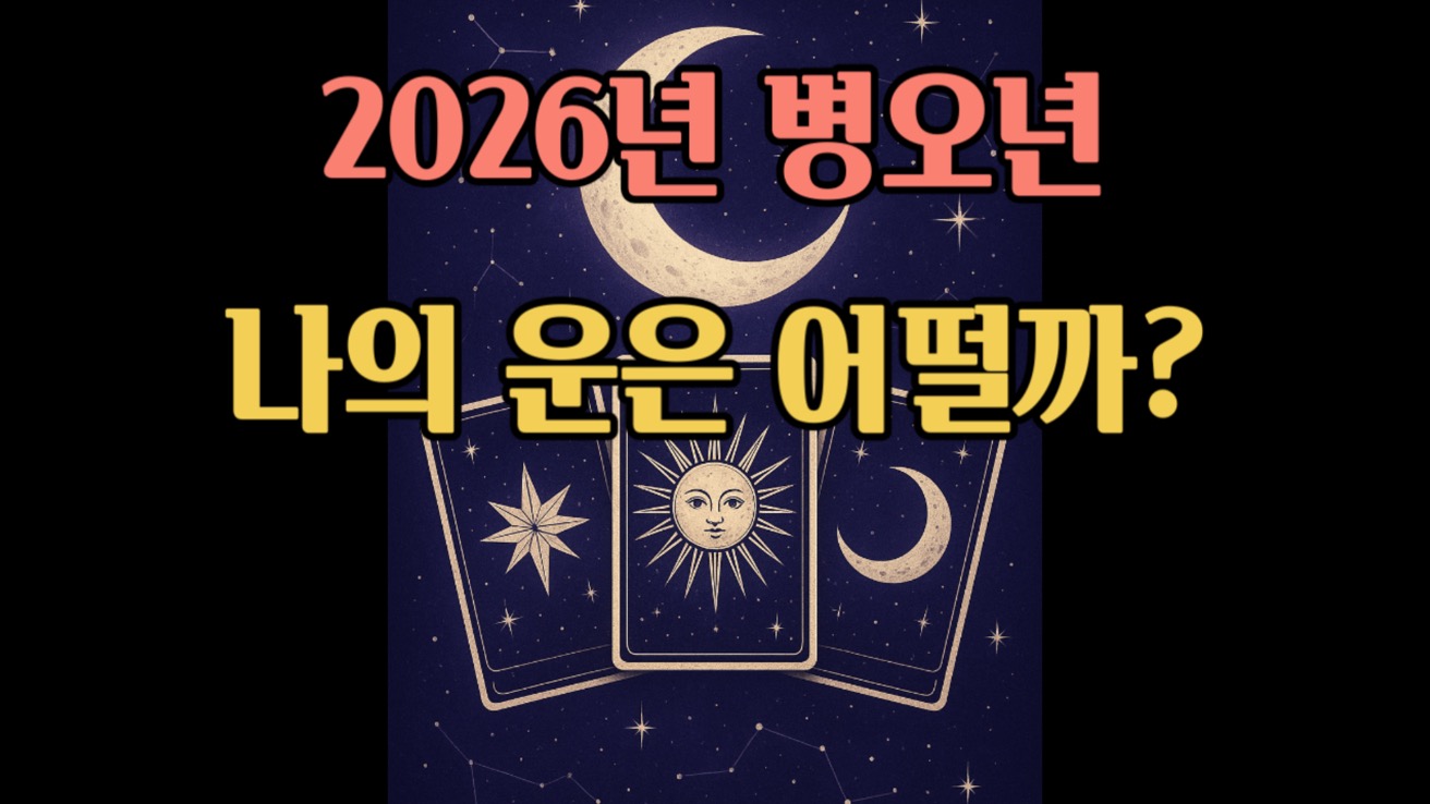 타로스윗 NEW!! 2026년 신년운세