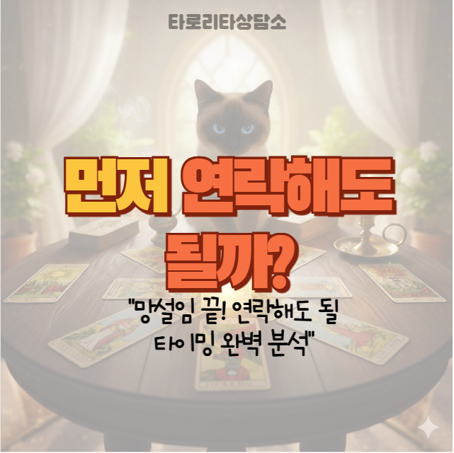 타로리타 상담소 내가 먼저 연락해도 될까?