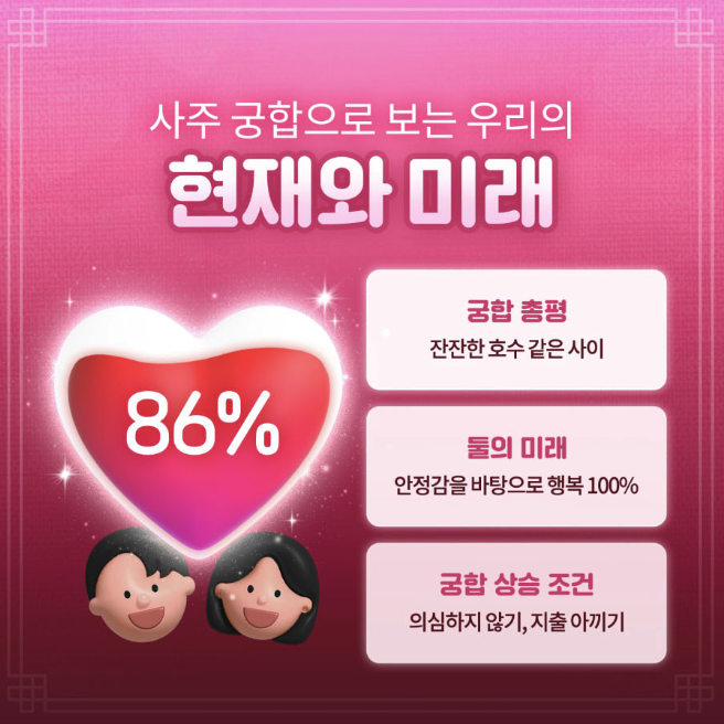 독산언니 사주 궁합으로 보는 우리의 현재와 미래