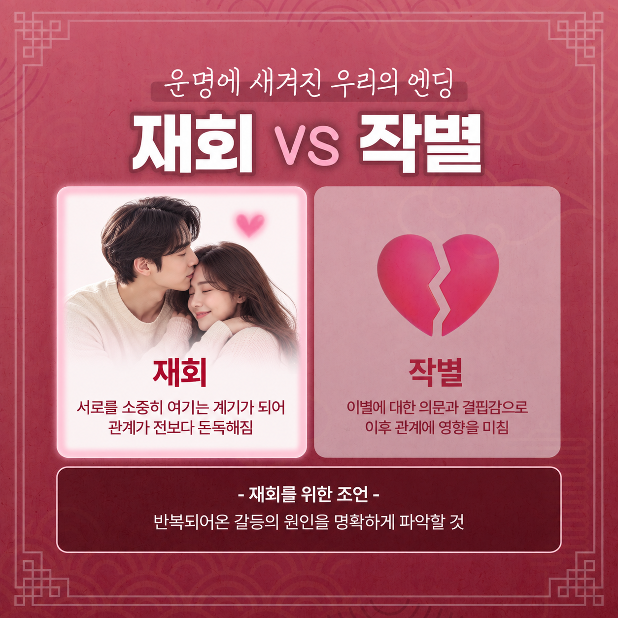 판밍밍 재회 vs 작별: 운명에 새겨진 우리의 엔딩