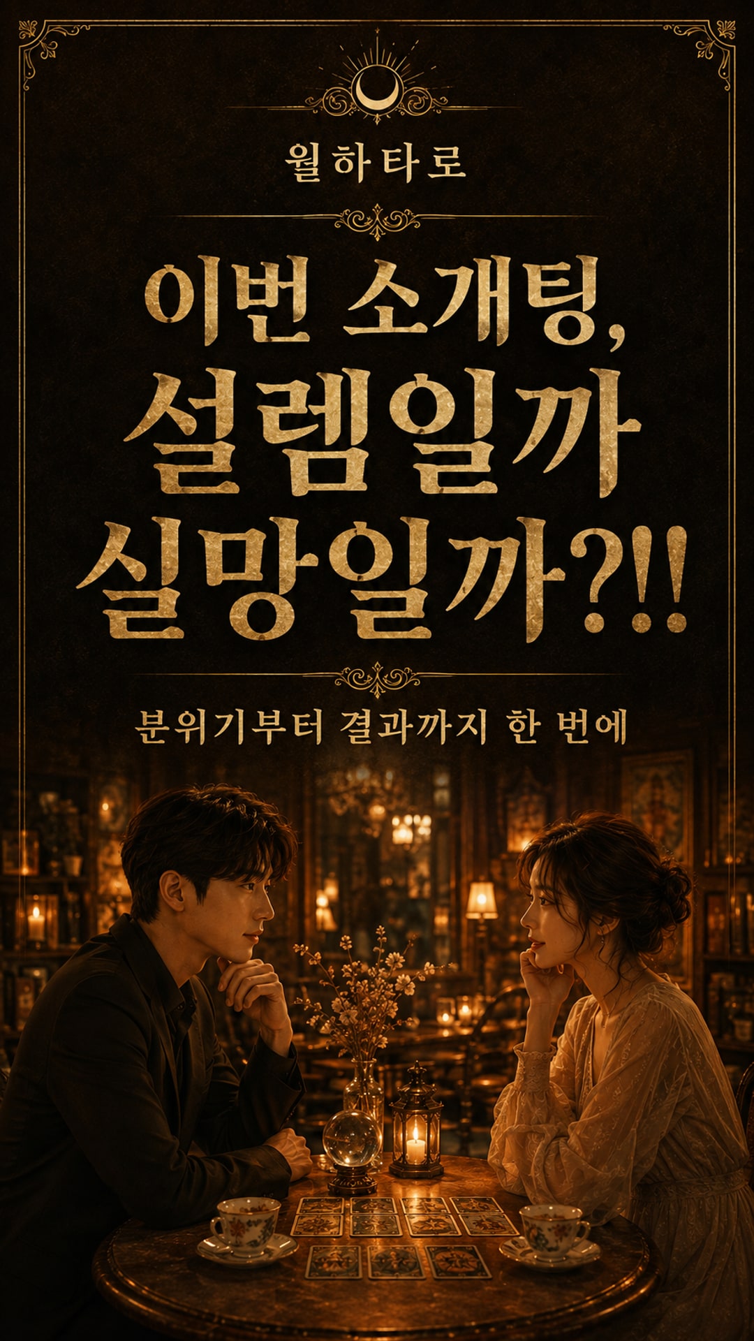 월하타로 이번 소개팅, 설렘일까 실망일까?!!